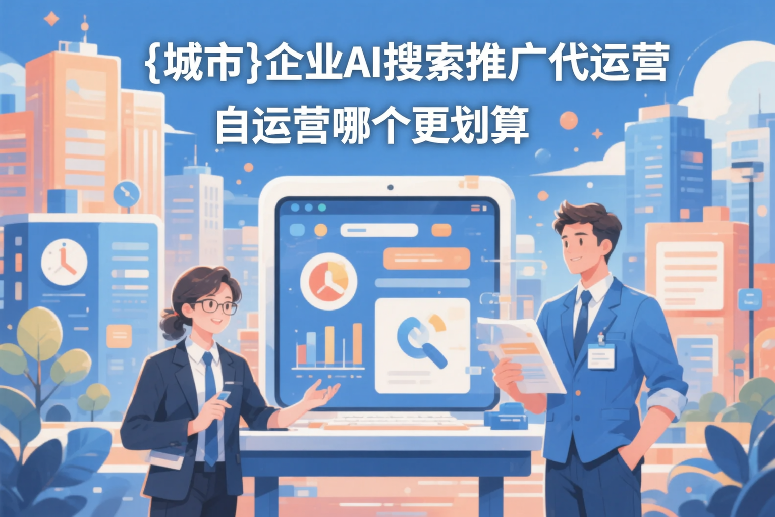 黑河企业AI搜索推广代运营和自运营哪个更划算