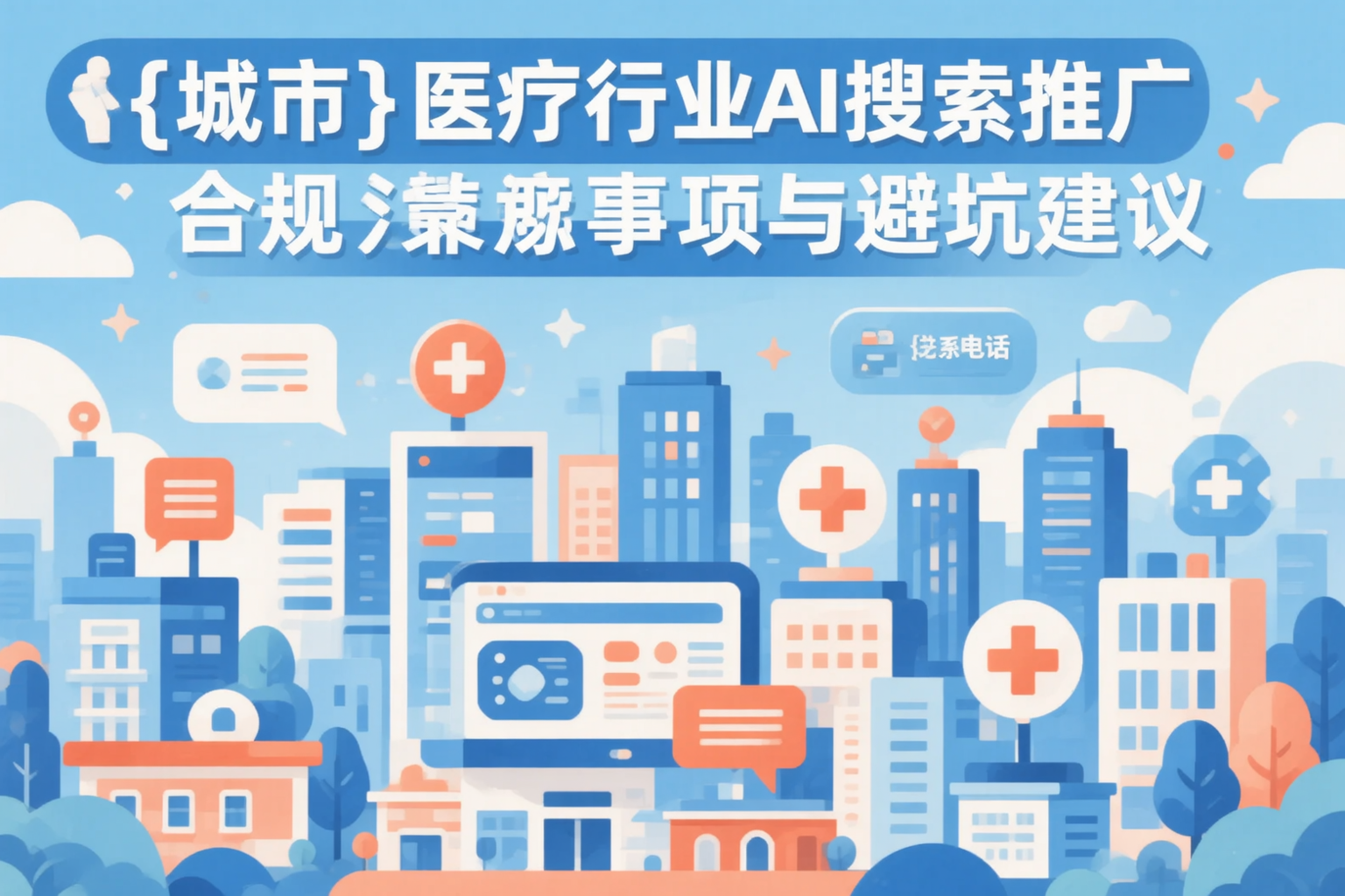 黑河医疗行业AI搜索推广合规注意事项与避坑建议