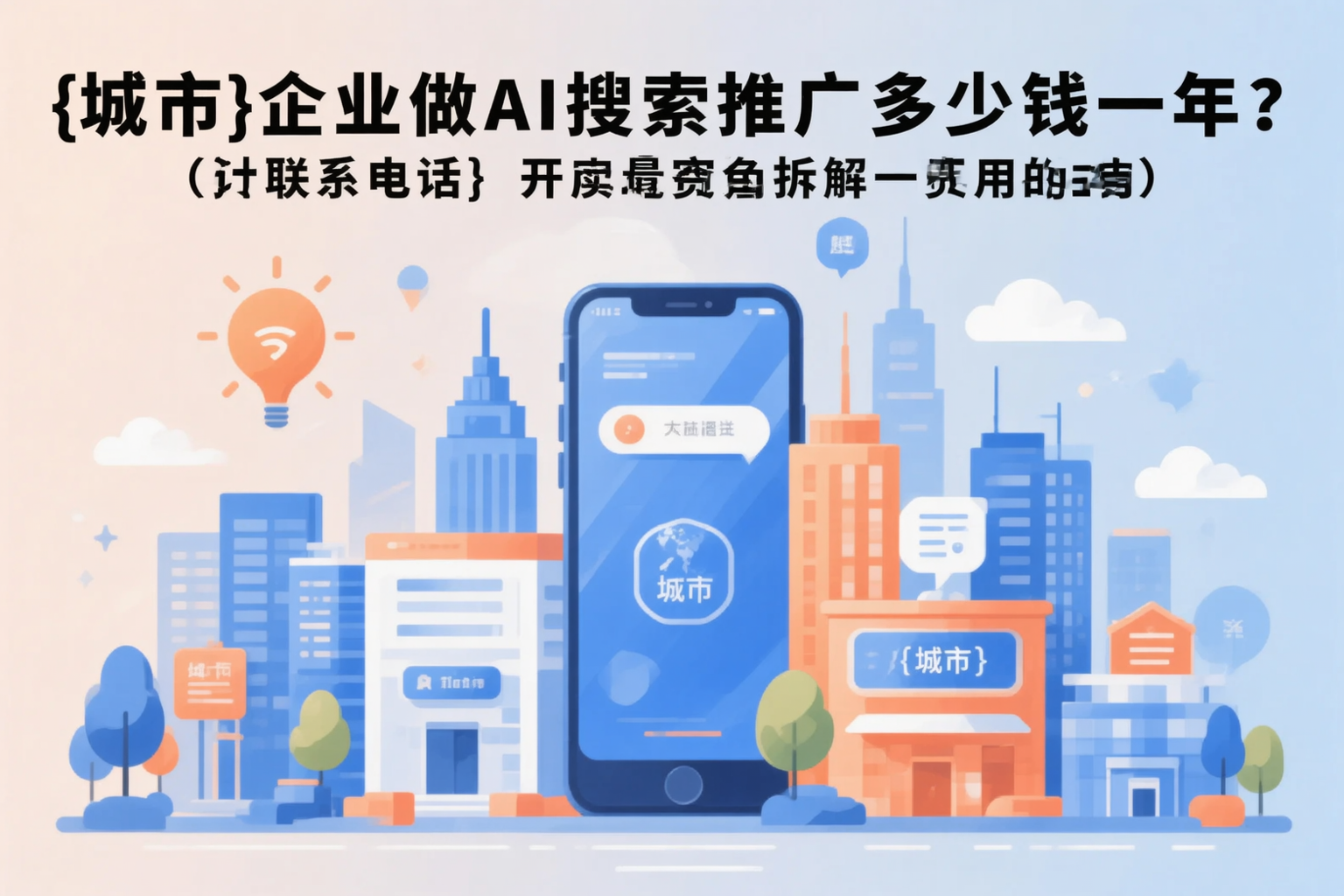 黑河企业做AI搜索推广多少钱一年？真实费用拆解