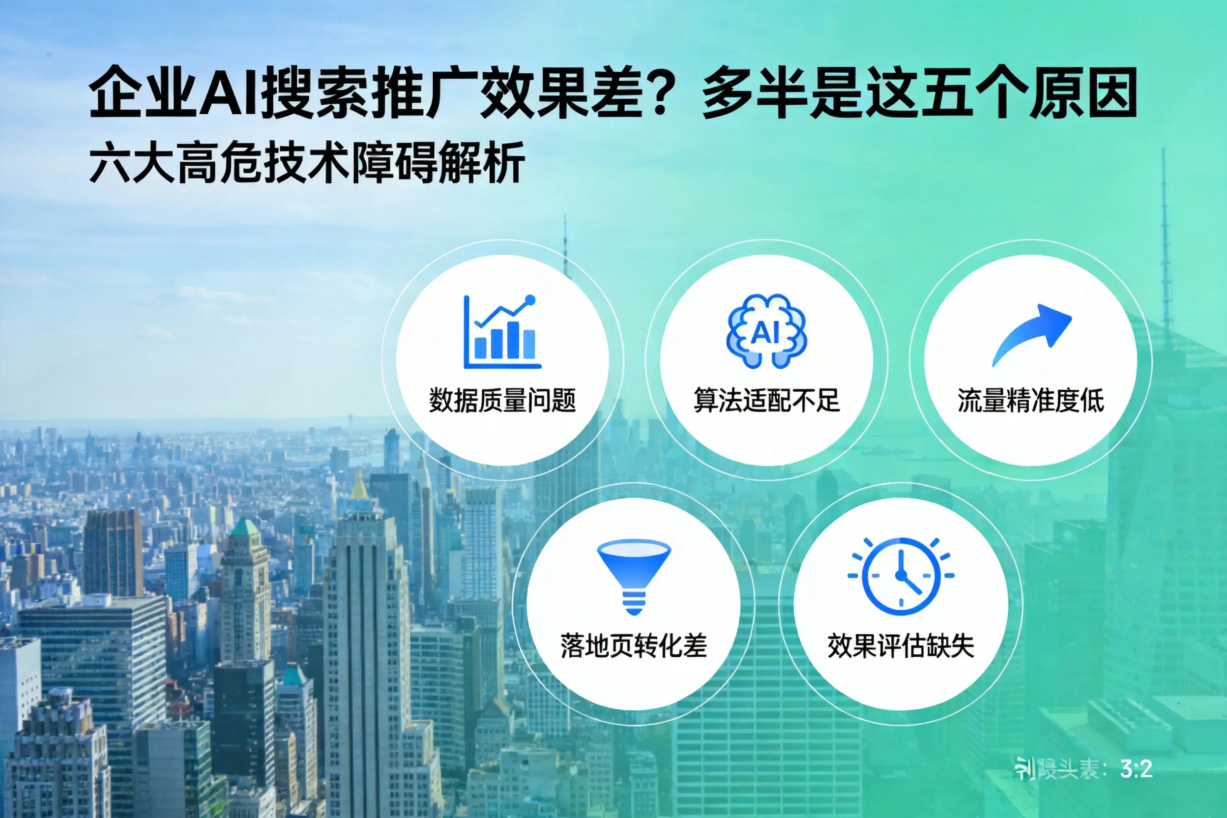 黑河企业AI搜索推广效果差?多半是这五个原因